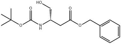 Butanoic acid, 3-[[(1,1-dimethylethoxy)carbonyl]amino]-4-hydroxy-,phenylmethyl ester, (3S)-